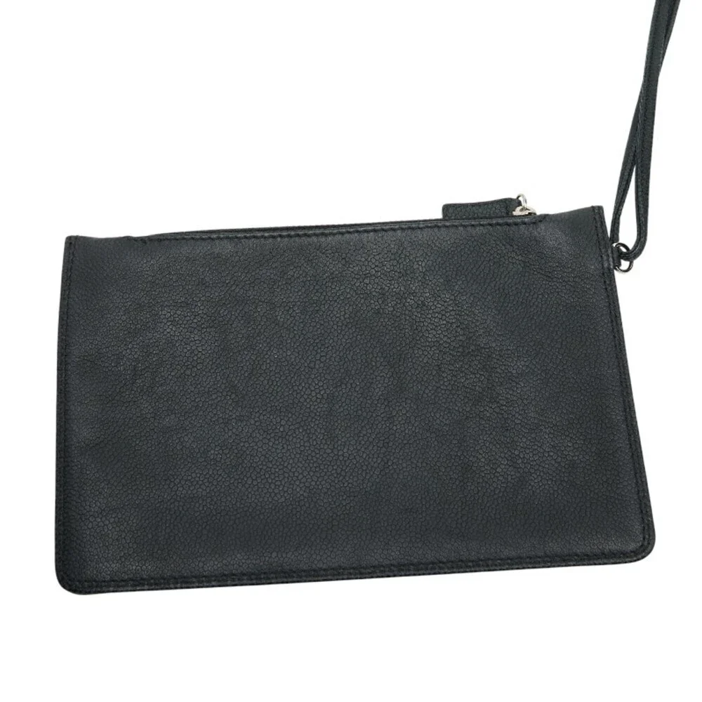 CHANEL Black Caviar Leather Tote Bag